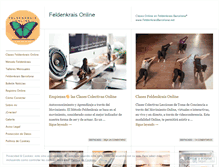 Tablet Screenshot of feldenkraisonline.net